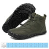 Winter Warm Running Barefoot Shoes Women Men Rubber Camping Sneakers Waterproof Non-Slip Breathable for Trekking Climbing