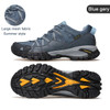 HUMTTO Summer Breathable Shoes for Men Non-slip Hiking Men's Sports Shoes Luxury Designer Outdoor Black Rubber Trekking Sneakers