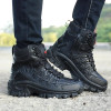2023 Winter Men Military Boots Combat Men's Ankle Boots Tactical Large Military Boots Men's Work Safety Shoes Motorcycle Boots