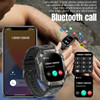 Outdoor Military Grade Smart Watch Men BT Call GPS Tracker Sport