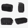 MOLLE Pouch Multi-Purpose Compact Tactical Waist Bags EDC Utility Pouch Outdoor Dump Drop Pouch Medical Bags Phone Pouches