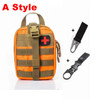 Molle Tactical First Aid Kits Medical Bag Emergency Outdoor Army Hunting Car Emergency Camping Survival Tool Military EDC Pouch