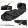 4 in 1 Military Nature Hike Modular Sleeping Bag Liner Camping Winter Thermal Adult Type Army Tourist Sleepsack Outdoor Hiking