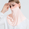 Summer Ice Silk Sunscreen Scarf Breathable UV Protection Cycling Face Cover Quick Drying Women Outdoor Hiking Climbing Mask