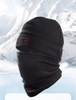 Winter Thermal Fleece Balaclava Men Hat Neck Warmer Hiking Scarf Waterproof Hunting Cycling Hat Hooded Neck Snowboard Face Mask