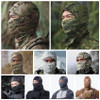 Tactical Military Balaclava CP Full Face Neck Scarf Head Warmer Outdoor Hunting Cycling Hiking Skiing Scarf Army Camo Bandana