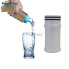 500ML Folding Filter Bag Hydration bladder TPU Portable Water filtering kit Travel Climbing gear Camping hydration bag AVA156