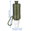 Straw Hiking Water Filter, 0.01μm Camping Mini Water Purifier