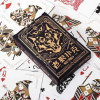 54pcs/set Paper Werewolves Poker Card Deck Family Party Board Game Playing Cards Beautiful Present Collection Pokers