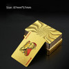 Plastic Playing Cards Poker Game Gold Silver Playing Cards Set Magic Waterproof Magic Poker Gift Collection