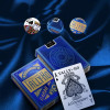 Tally-Ho Metalluxe Playing Cards USPCC Circel Back Deck Poker Size Card Games Magic Tricks Props
