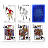 Tally-Ho Metalluxe Playing Cards USPCC Circel Back Deck Poker Size Card Games Magic Tricks Props