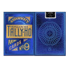 Tally-Ho Metalluxe Playing Cards Circel Back Deck Poker Size Card Games Magic Tricks Props