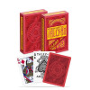 Tally-Ho Metalluxe Playing Cards USPCC Red Deck Card Games Magic Tricks Props for Magician Tally-Ho Metalluxe Playing Cards USPCC Red Deck Card Games Magic Tricks Props for Magician