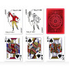 Tally-Ho Metalluxe Playing Cards USPCC Red Deck Card Games Magic Tricks Props for Magician Tally-Ho Metalluxe Playing Cards USPCC Red Deck Card Games Magic Tricks Props for Magician