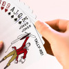 Tally-Ho Metalluxe Playing Cards USPCC Red Deck Card Games Magic Tricks Props for Magician Tally-Ho Metalluxe Playing Cards USPCC Red Deck Card Games Magic Tricks Props for Magician