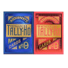 Tally-Ho Metalluxe Playing Cards USPCC Red Deck Card Games Magic Tricks Props for Magician Tally-Ho Metalluxe Playing Cards USPCC Red Deck Card Games Magic Tricks Props for Magician