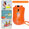 20L Safety Swimming Buoy PVC Inflatable Drifting Rafting Bag with Belt 12KG Buoyancy Lightweight for Water Sports