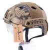 SINAIRSOFT Military Protection FAST Helmet With Protective Gear Goggle PJ Type Helmet Jump Tactical Helmet Airsoft Sports Safety