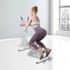 Abdominal Workout Machine, Waist Cruncher, Core Toner Shaper with LED Monitor, Shaping Crunch Machine, Fitness Equipment