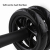 AB Roller Non-slip Wheel With Mat Rest Big Wheel Abdominal Muscle Trainer For Fitness Abs Core Workout Training Home Gym Fitness