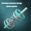 New Multifunction Abdominal Wheel Removable Multiple Combinations AB Roller No Noise Fitness Gym Tension Band Dumbbells Sporting