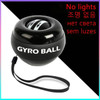 LED Automatic Light-emitting Gyro Wrist Force Handball Automatic Start Vibrating balls Powerball Gyroscope Gyroball Ball Power