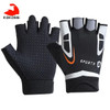 KoKossi Men Women Half Finger Fitness Gloves Breathable Anti-slip Weightlifting Dumbbell Horizontal Bar Training gloves