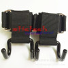 by dhl or ems 50pair Dumbbell Steel Weight Lifting Power Clasps Grip Hook Support Straps Strength Gym Training Gloves for Sport