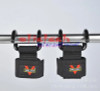 by dhl or ems 50pair Dumbbell Steel Weight Lifting Power Clasps Grip Hook Support Straps Strength Gym Training Gloves for Sport