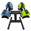 Factory supply free weights dumbbell set 20kg 32kg 44lbs 70lbs adjustable dumbbell chrome iron dumbbell adjustable
