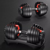 high quality 15 different weight adjustable weights dumbbell bodybuilding with coating (pair)