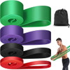 Resistance Band Heavy Duty Latex Sports Elastic Belt Pull Up Assist Bands For Pilates Workout Out Fitness Shape Body Home Gym