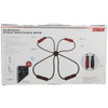 Smart Fitness Bluetooth Spider Cross Resistance Band with Molded Finger Assist Grips and Free App to Track your Workout