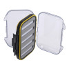 Fishing Box Lightweight Pocket Size Practical Double-sides Tackle Box for Salt Water Flies Gadget Box Fishing Accessories