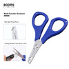 Booms Fishing S01 Braid Line Scissor Fishing Line Scissors with Retractable Badge Holder Carabiner Tackle Boxes Accessorie
