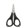 Booms Fishing S01 Braid Line Scissor Fishing Line Scissors with Retractable Badge Holder Carabiner Tackle Boxes Accessorie