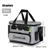 Fishing Box Barrel Holder with Wheels Adjustable Fishing Box Trolley Bag Durable Comfortable Shoulder Straps for Angler Supplies