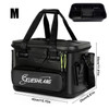 EVA Fishing Barrel Box Multifunction Fishing bag Rod Bait Reel Fish Storage Bag Single Shoulder Bag Fishing Tackle Box Pesca