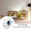 5 Inch Video Baby Monitor With Two Camera And Audio, Night Vision, 4x