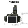 Fishing Tackle Bag for Men Large Capacity Bag for Fishing with Bait Case Waterproof Multifunctional Military Nailon Backpack