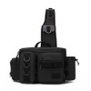 Fishing Shoulder Bag Multifunctional Fishing Waist Pack 600D Nylon Large Multi Pocket Waterproof for Outdoor Sports for Riding Fishing Shoulder Bag Multifunctional Fishing Waist Pack 600D Nylon Large Multi Pocket Waterproof for Outdoor Sports for Riding
