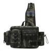 Fishing Shoulder Bag Multifunctional Fishing Waist Pack 600D Nylon Large Multi Pocket Waterproof for Outdoor Sports for Riding Fishing Shoulder Bag Multifunctional Fishing Waist Pack 600D Nylon Large Multi Pocket Waterproof for Outdoor Sports for Riding