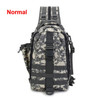 Laser Fishing Rod Backpack Lure Bag Outdoor Tactical Military Camouflage Camping Hiking Fishing Box Accessories Bag Sling XA264G