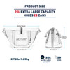 Goture Multifunctional Handbag High Capacity PVC Fishing Bag Insulation Fresh Messenger Storage Bag for Picnic Hunting Camping