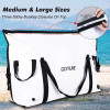 Goture Insulated Fishing Cooler Bag Multifunctional Waterproof Marine Freezer Bag Portable Fish Transport Bag for Boat Fishing