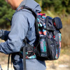 HISTAR Big Capacity Outdoor Backpack Multi-Space Multi-Functional 25LCasting Rod Fishing Detachable Bag