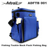 Adygil Fishing Tackle Backpack Station W/4 Medium Utility Boxes and 1 pcs Cooler Bag Fishing Bag