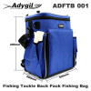 Adygil Fishing Tackle Backpack Station W/4 Medium Utility Boxes and 1 pcs Cooler Bag Fishing Bag