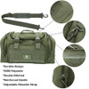 55L Outdoor Sports Fitness Bags Training Hiking Travel Luggage Handbag Hunting Tactical Fishing Tote Bag
